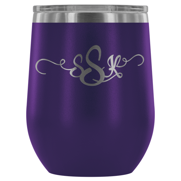 Wine Tumbler - SKS / SSK - The Beautiful Occasions