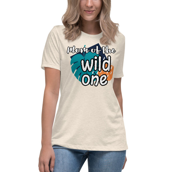 Mom of the Wild One Women's Relaxed T-Shirt - The Beautiful Occasions